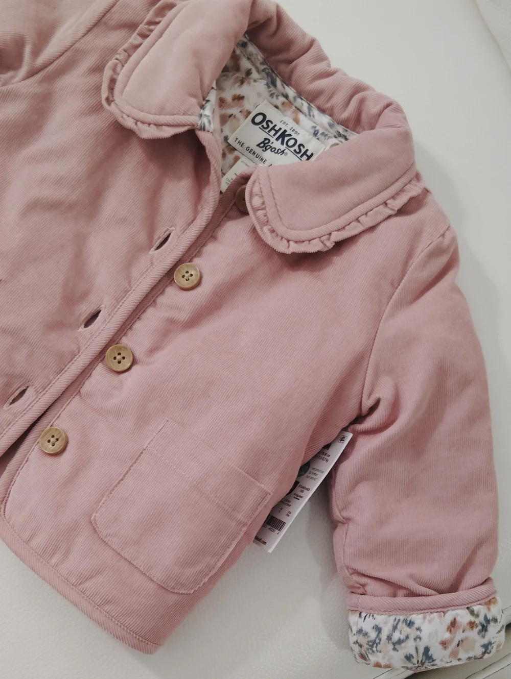 OshKosh B'gosh Pink Quilted Coat